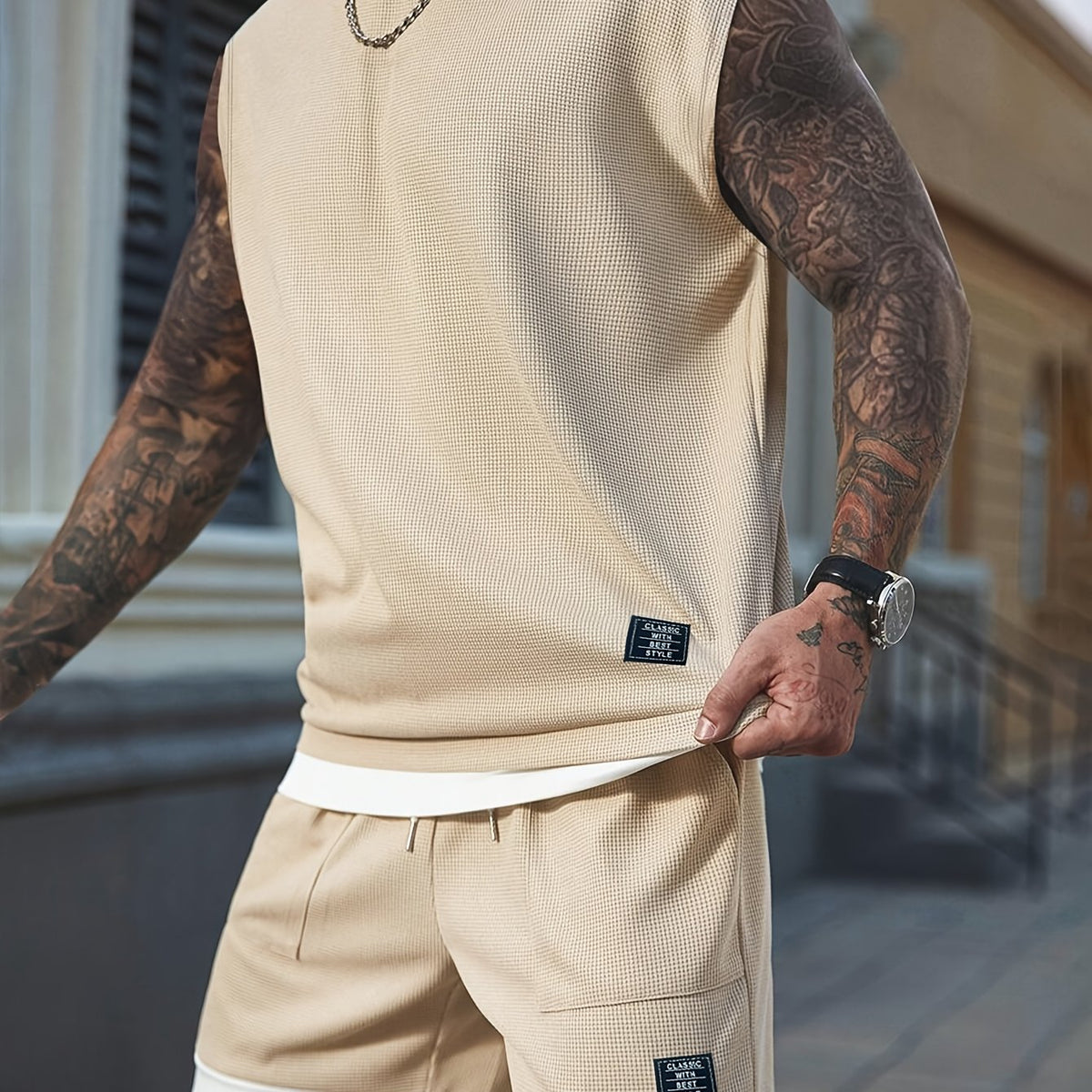 Javier -  Casual Sports Shorts Set | By Mason & Reed London