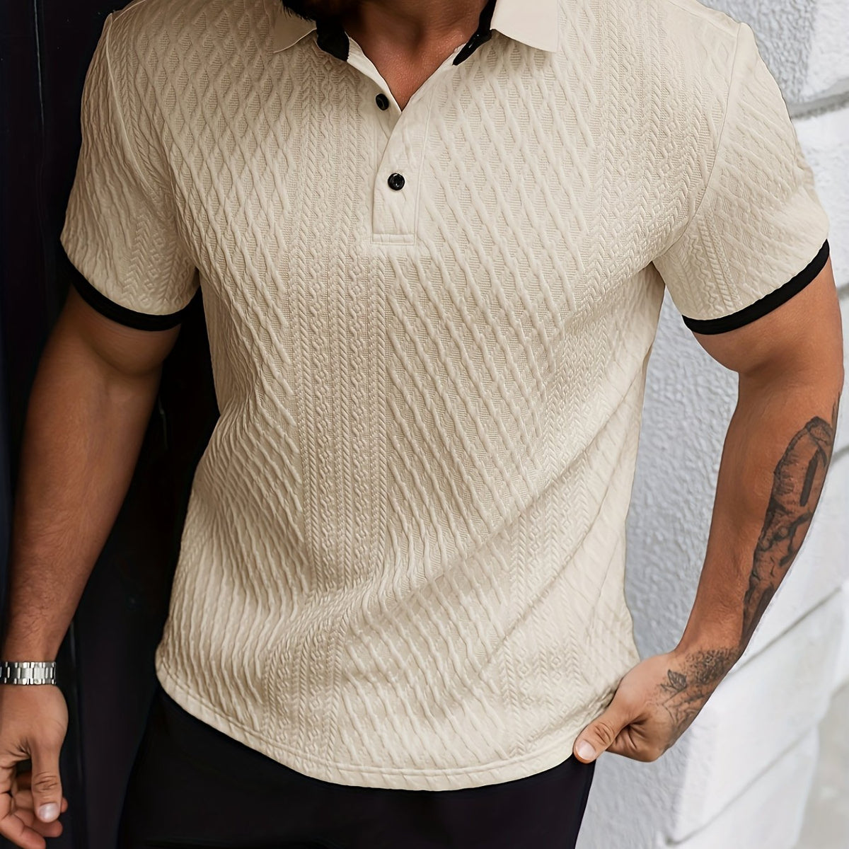 Rory - Polo Shirt with a Collar | By Mason & Reed London