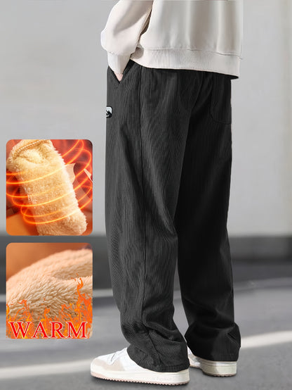 Darin - Warm Relaxed Winter Trousers | By Mason & Reed London