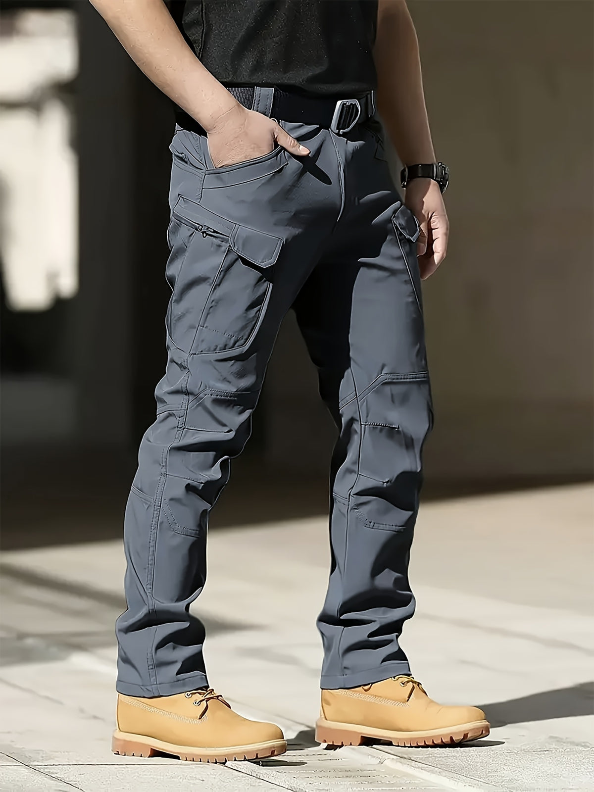 Darren - Casual Utility Cargo Trousers | By Mason & Reed London