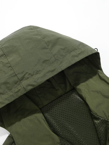 Colton - Modern Half-Zip Hooded Jacket | By Mason & Reed London