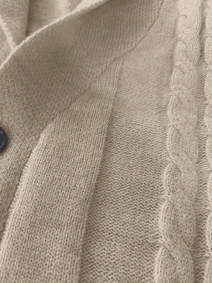 Larry - Casual Knit Cardigan | By Mason & Reed London