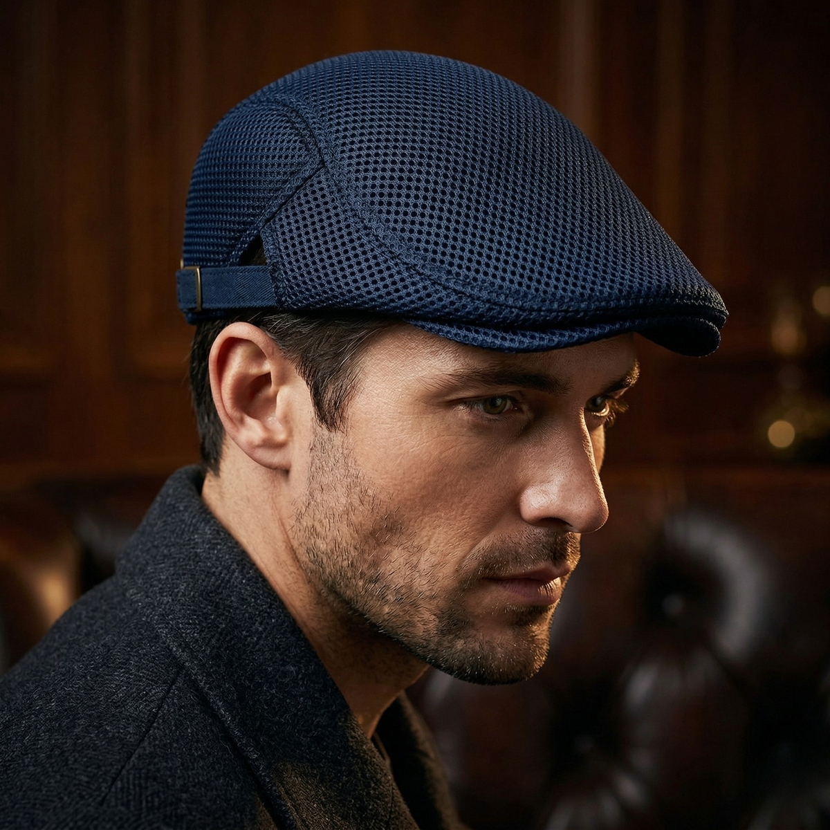 Tajon - Classic Ventilated Ivy Cap | By Mason & Reed London