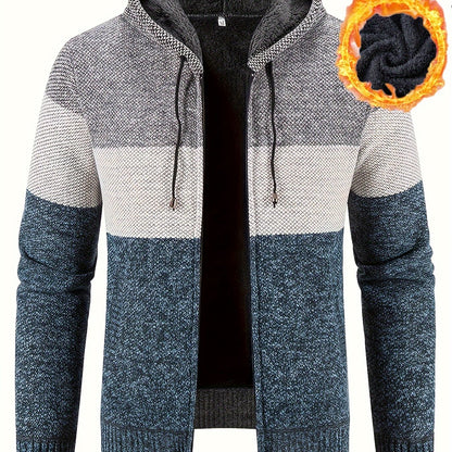 Clinton - Colour Block Hooded Jacket | By Mason & Reed London