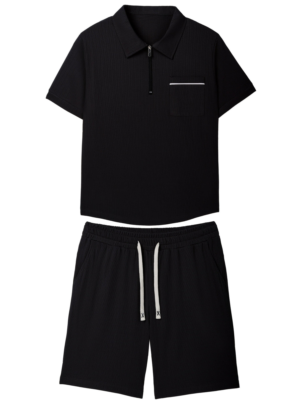 Tomas - Short-Sleeve Polo Set | By Mason & Reed London