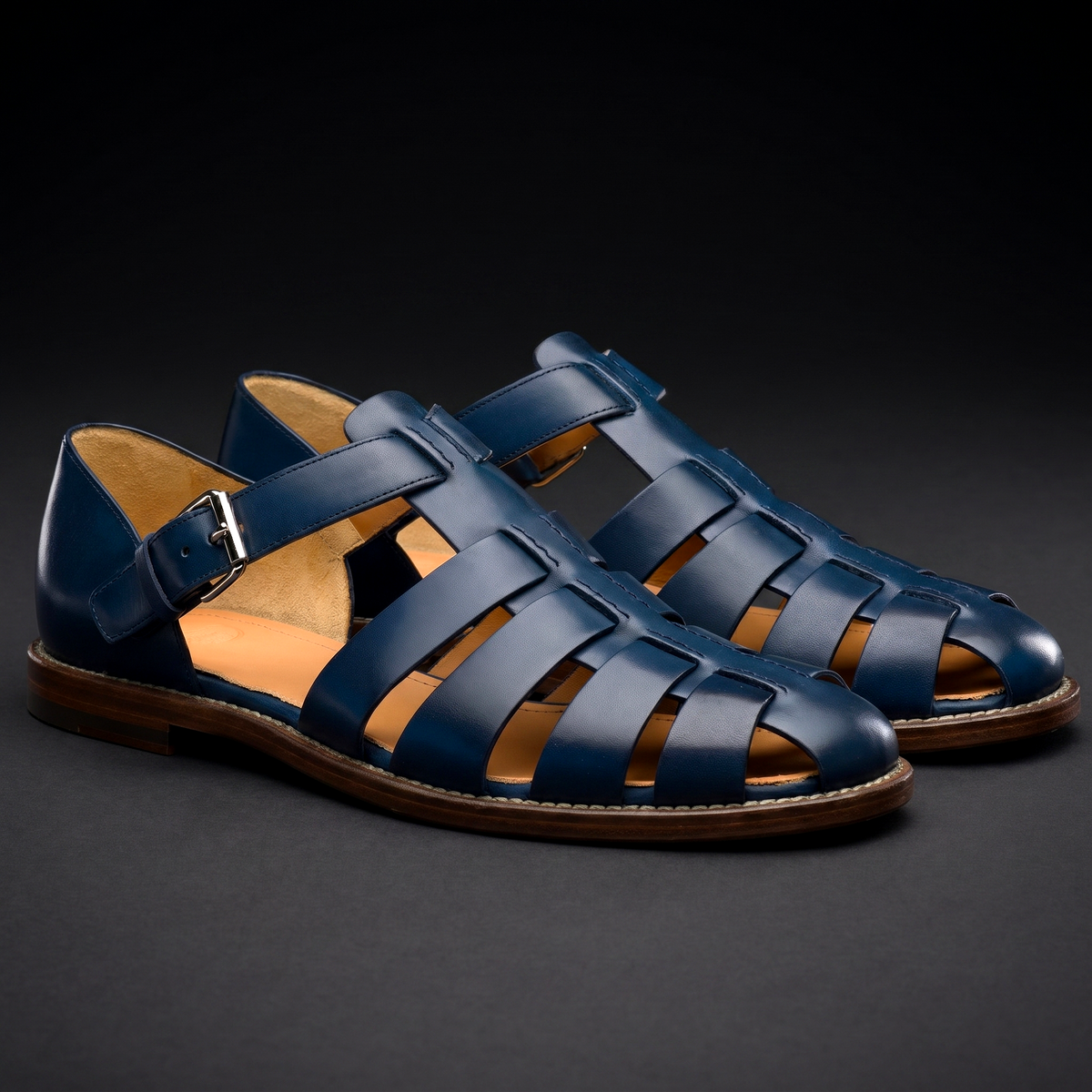 Kyle - All-Day Comfort Strap Sandals | By Mason & Reed London