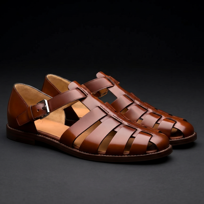 Kyle - All-Day Comfort Strap Sandals | By Mason & Reed London