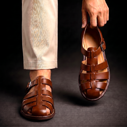 Kyle - All-Day Comfort Strap Sandals | By Mason & Reed London