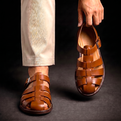 Kyle - All-Day Comfort Strap Sandals | By Mason & Reed London