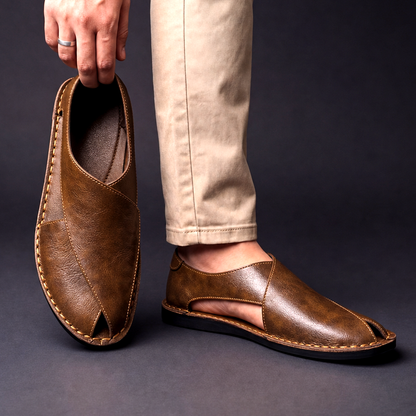 Jim - Timeless Comfort Mule Loafers | By Mason & Reed London