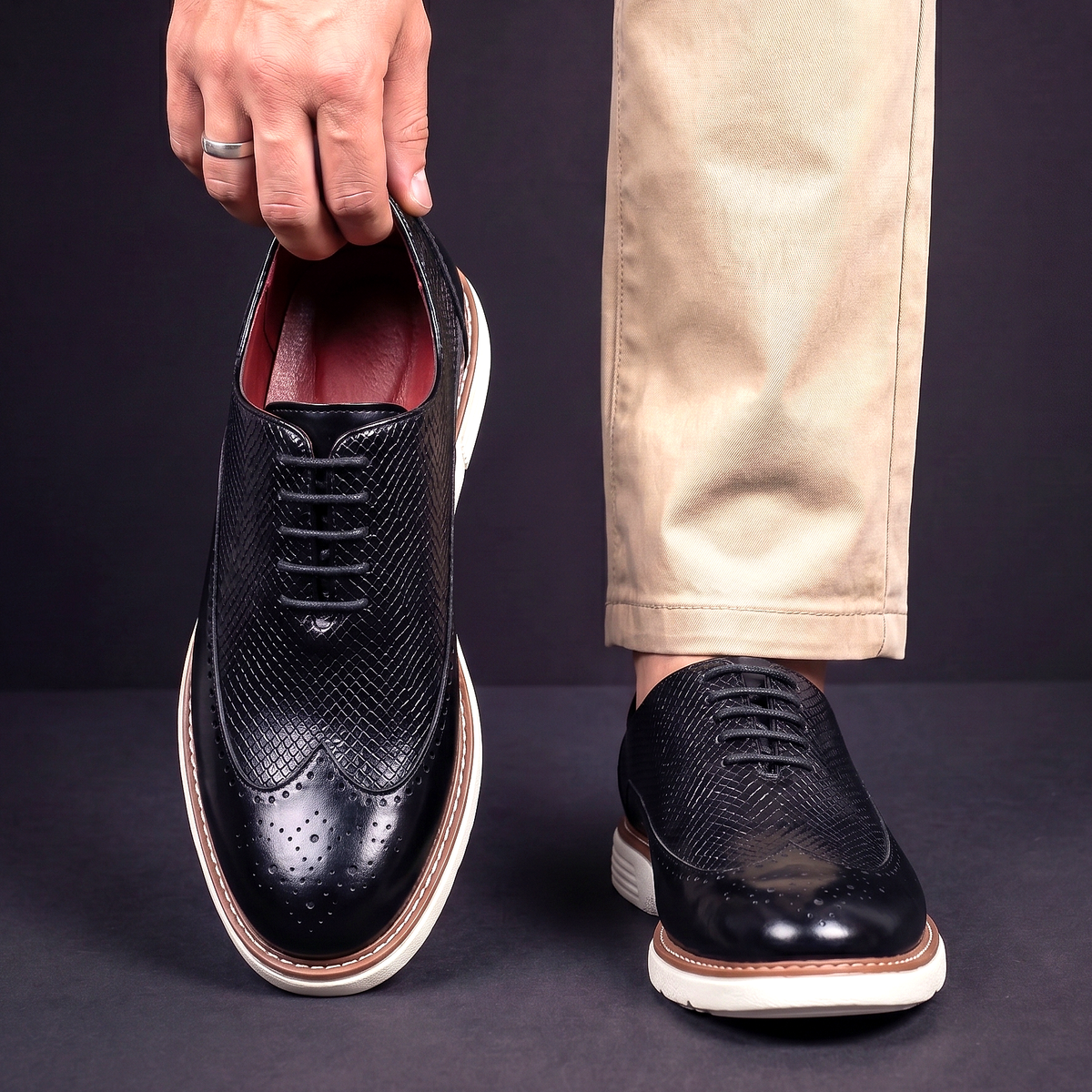 Rick - Classic Formal Lace-Up Shoes | By Mason & Reed London