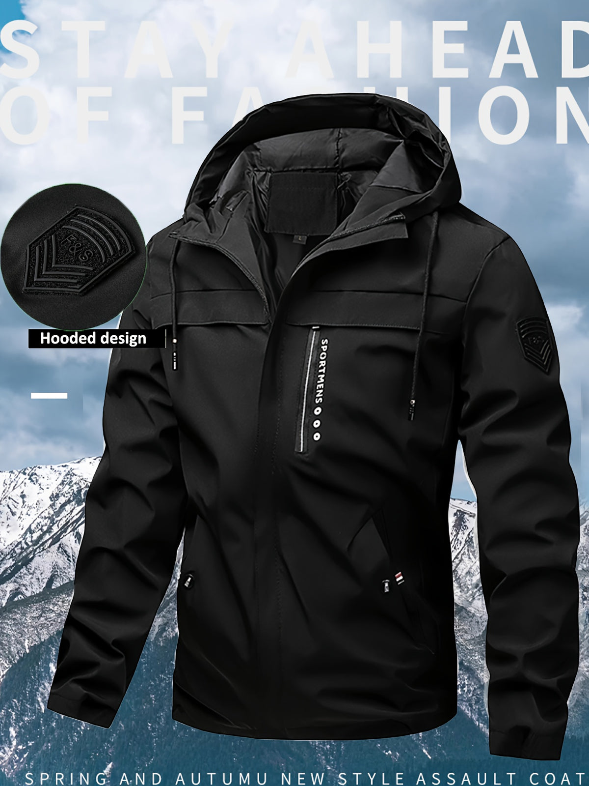 Walter -  Active Hooded Jacket | By Mason & Reed London