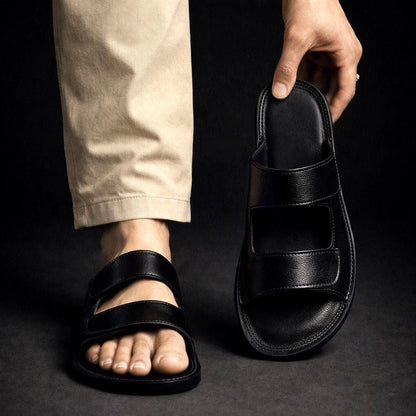 Neil -Everyday Comfort Slip-On Slides  | By Mason & Reed London