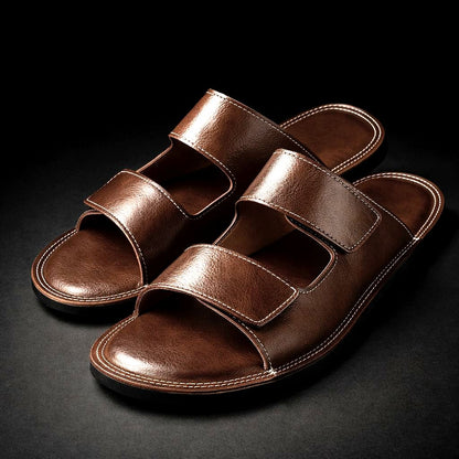 Neil -Everyday Comfort Slip-On Slides  | By Mason & Reed London