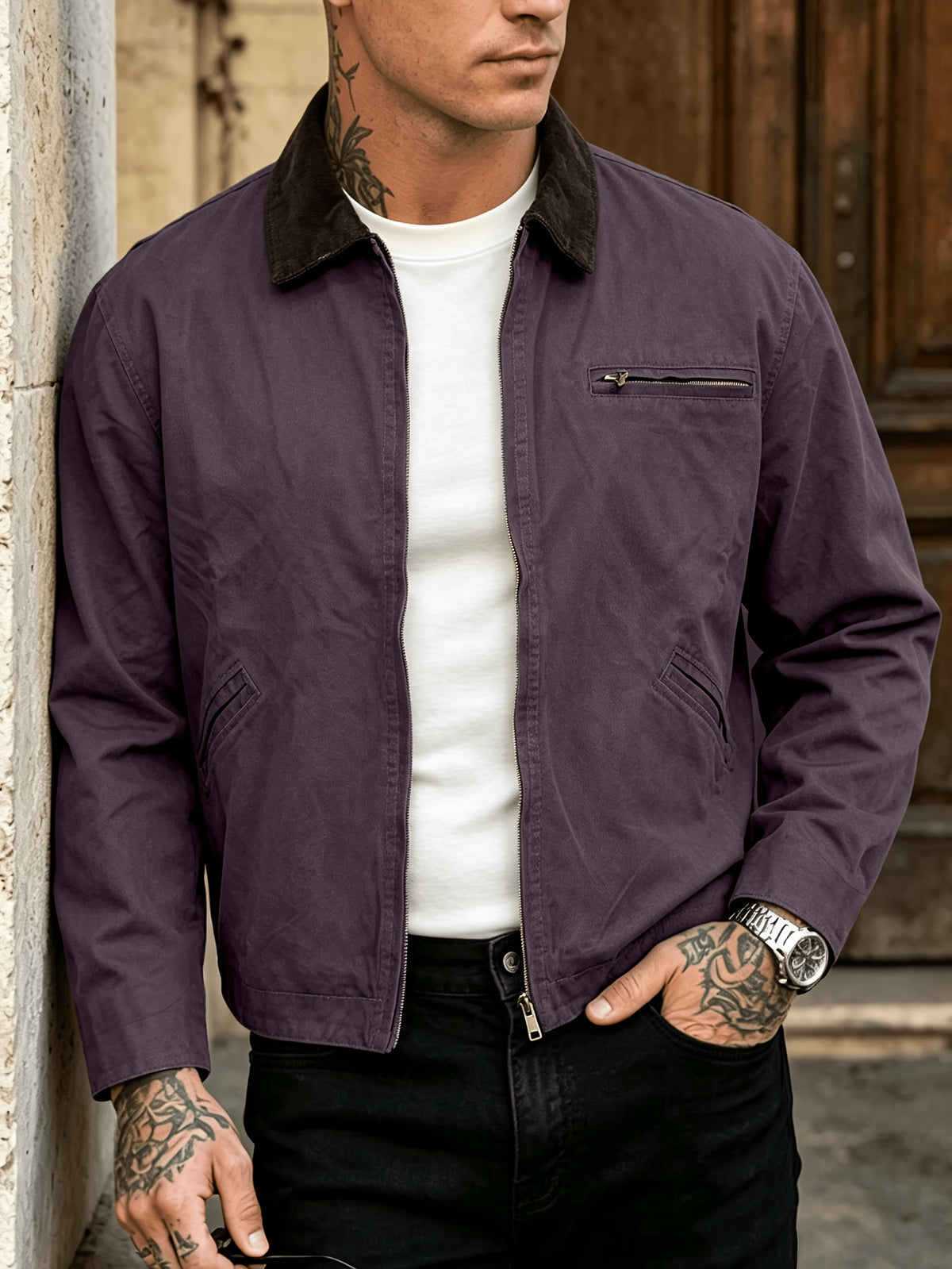 Micheal - Vintage Utility Jacket | By Mason & Reed London
