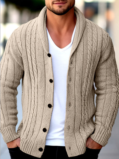 Larry - Casual Knit Cardigan | By Mason & Reed London