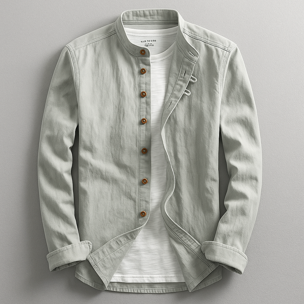 Abram - Modern Casual Button-Up Shirt | By Mason & Reed London