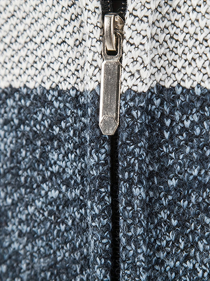 Clinton - Colour Block Hooded Jacket | By Mason & Reed London