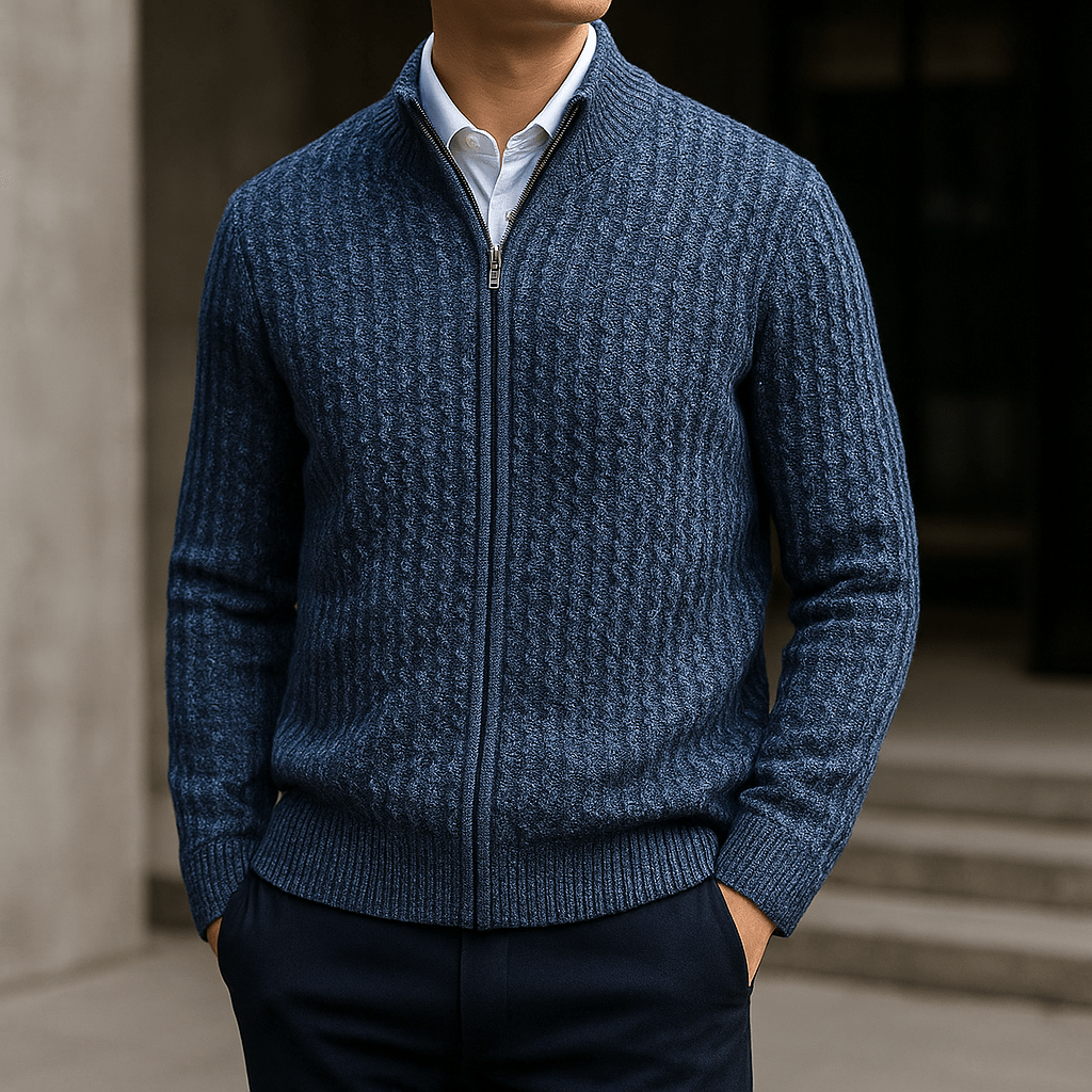 Dylan - Modern Crew Neck Sweater | By Mason & Reed London