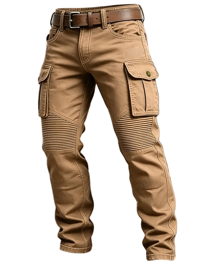 Xavier - Multi-Pocket Comfort Cargo Pants | By Mason & Reed London