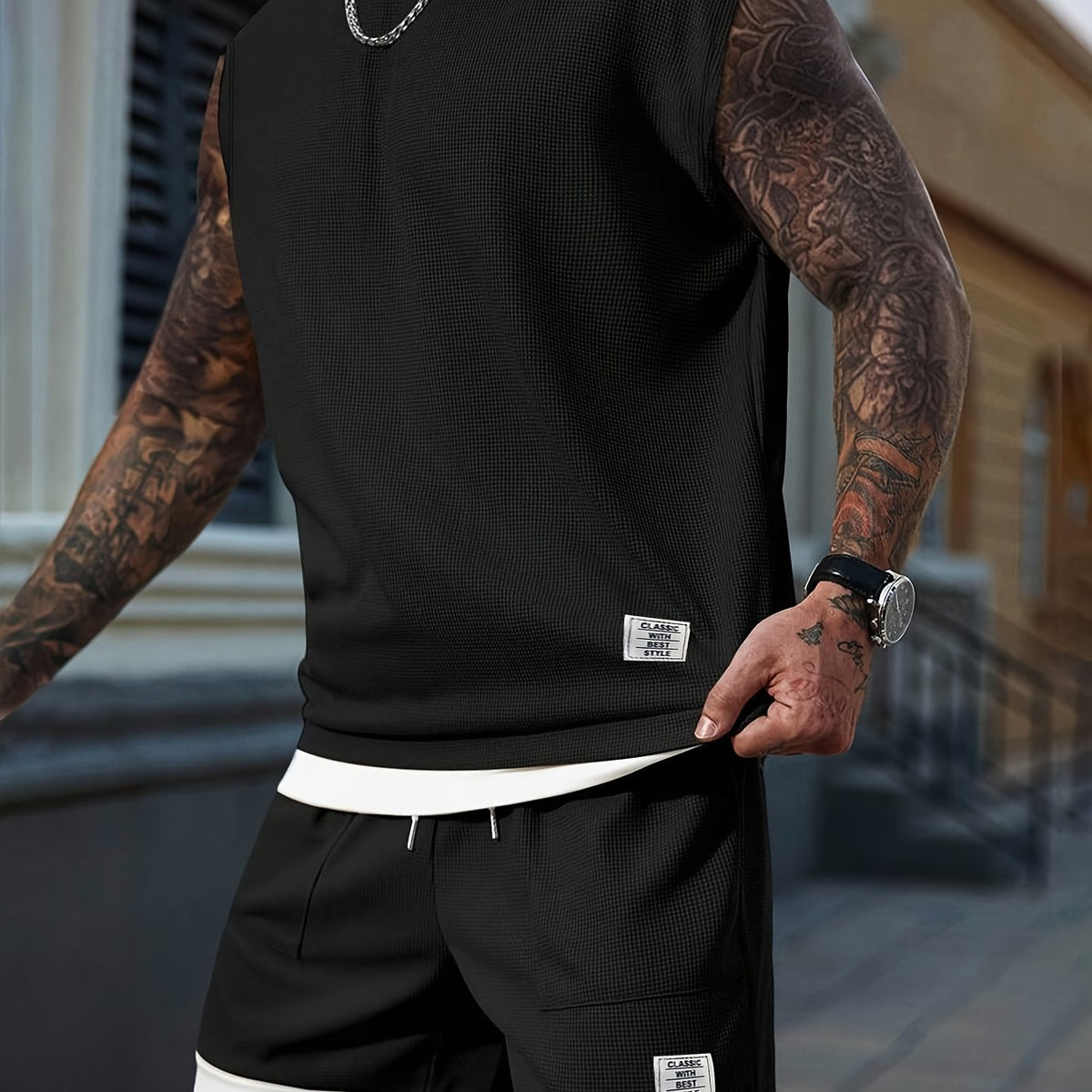 Javier -  Casual Sports Shorts Set | By Mason & Reed London