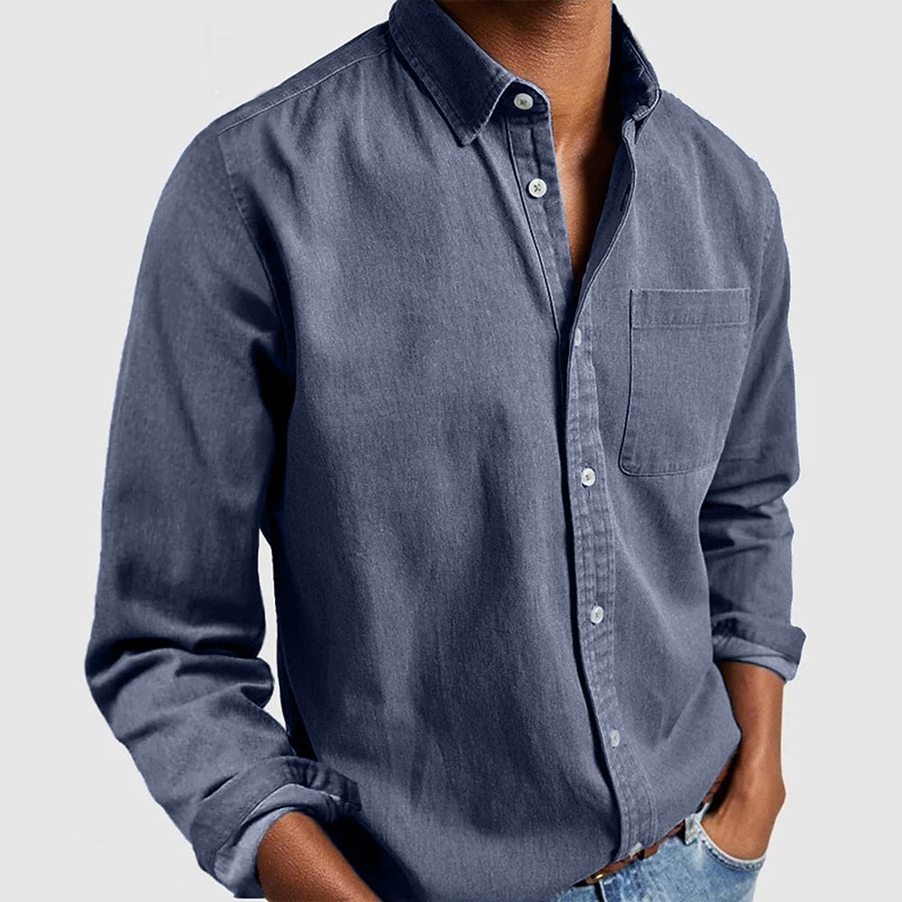 Ricardo - Classic Casual Button-Up Shirt | By Mason & Reed London