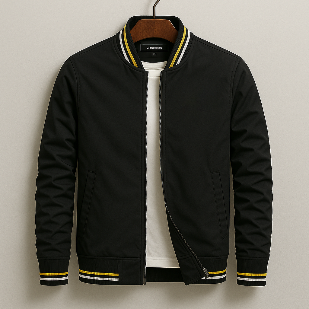 Jason - Modern Zip Bomber Jacket | By Mason & Reed London