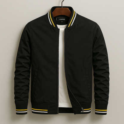 Jason - Modern Zip Bomber Jacket | By Mason & Reed London