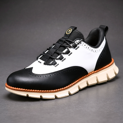 Luis - Classic Wingtip Comfort Sneakers | By Mason & Reed London