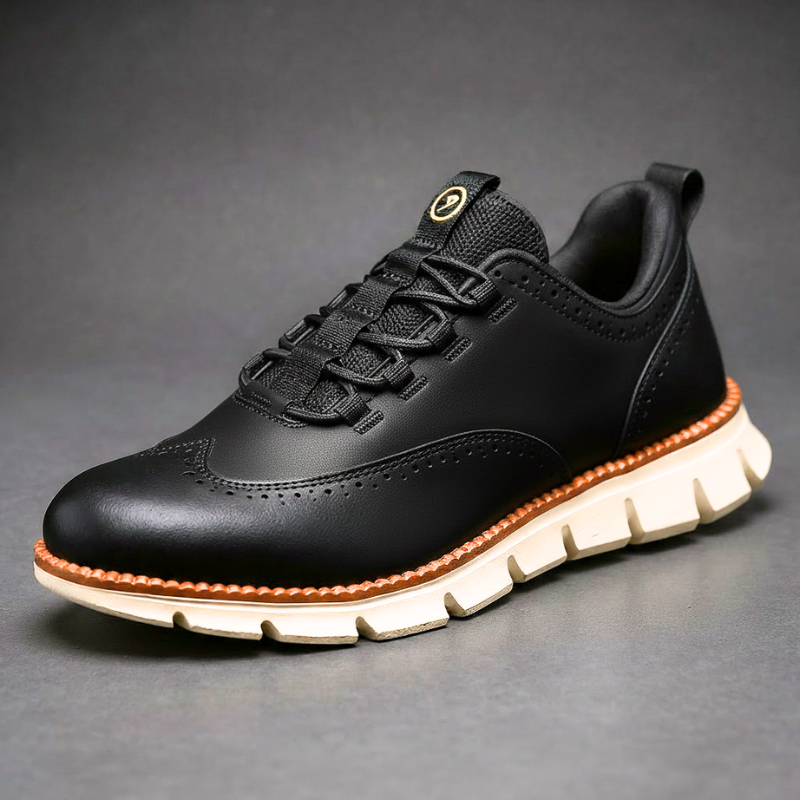Luis - Classic Wingtip Comfort Sneakers | By Mason & Reed London