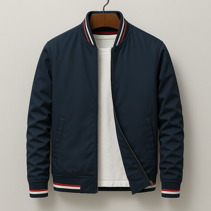 Jason - Modern Zip Bomber Jacket | By Mason & Reed London