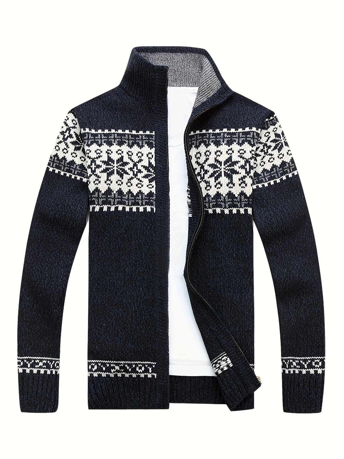 Abraham - Heritage Patterned Cardigan | By Mason & Reed London