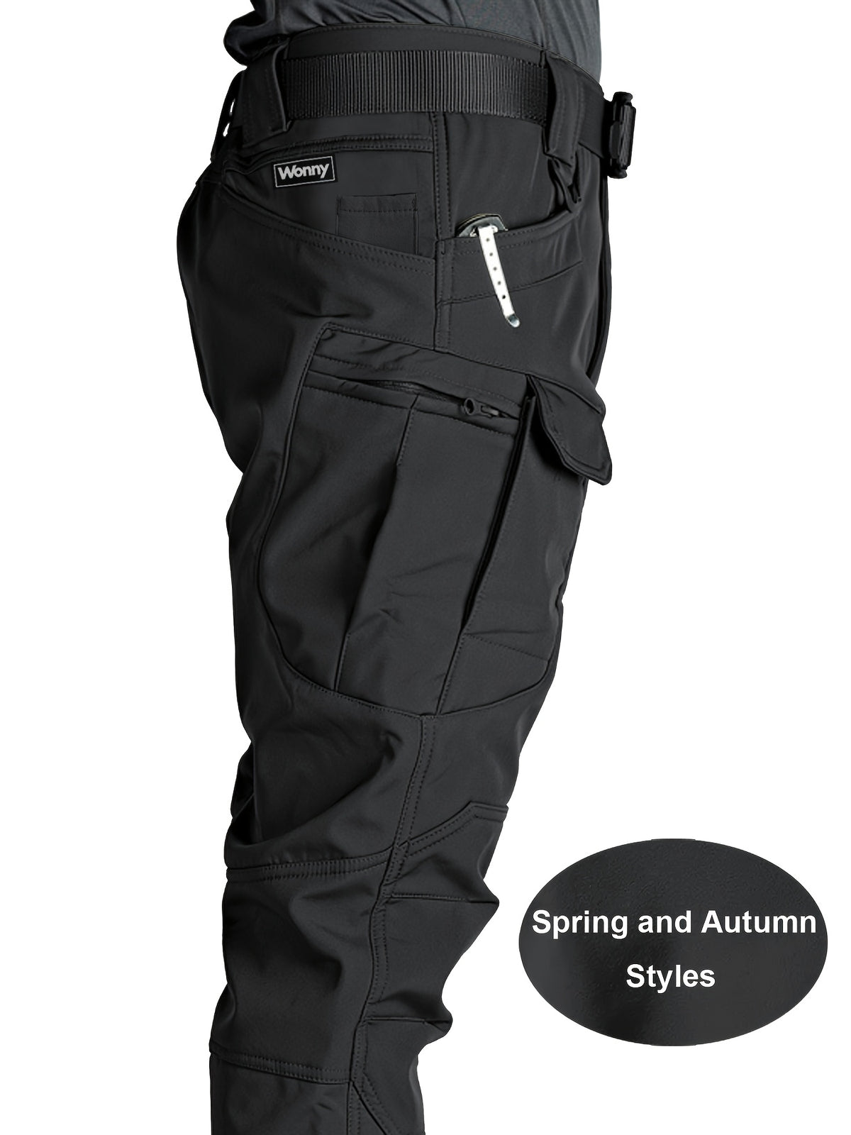 Darren - Casual Utility Cargo Trousers | By Mason & Reed London