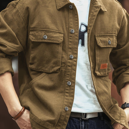 Greg - Casual Multi-Pocket Jacket | By Mason & Reed London