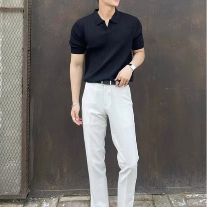 Randy - Slim Fit Classic Polo Shirt | By Mason & Reed London