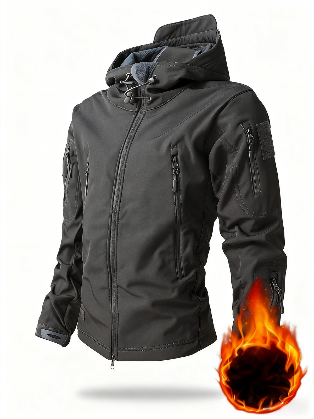 Theodore - Multi-Pocket Hooded Jacket | By Mason & Reed London