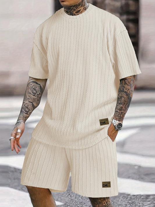 Rohan - Stylish Casual Round Neck Set | By Mason & Reed London