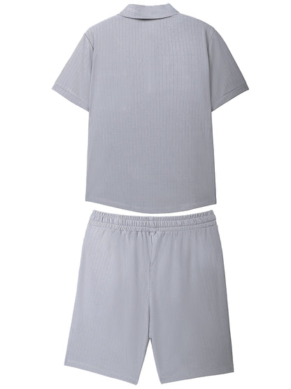 Tomas - Short-Sleeve Polo Set | By Mason & Reed London