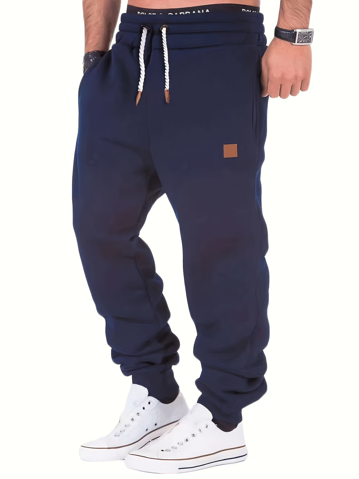 Harold - Casual Drawstring Jogger Trousers | By Mason & Reed London
