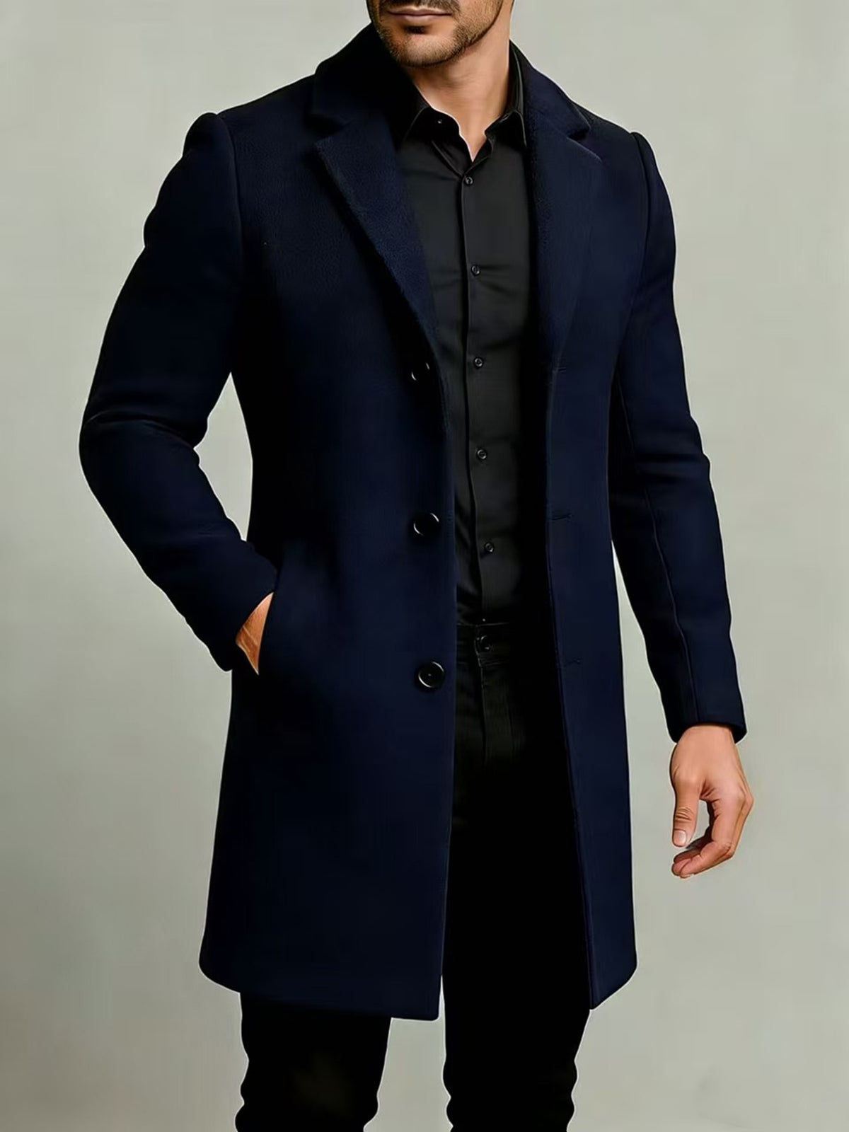 Kristopher - Business Casual Overcoat | By Mason & Reed London
