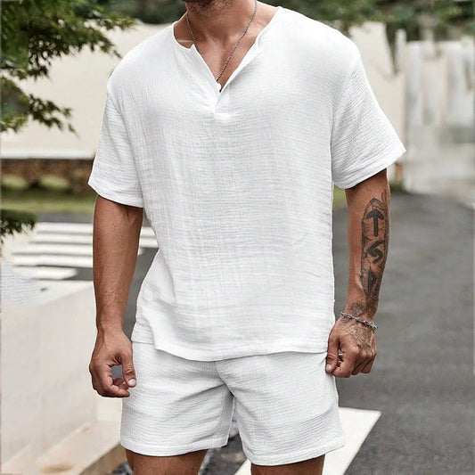 Tanner - Lightweight Relaxed Fit Lounge Set | By Mason & Reed London