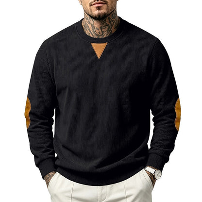 Billy - Textured Colour Block Sweatshirt | By Mason & Reed London