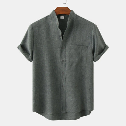 Ulysses - Relaxed Summer Button-Up Shirt | By Mason & Reed London