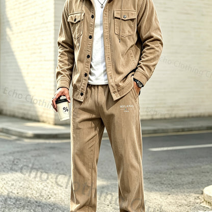 Marvin - Modern Cargo Jacket & Trousers Set | By Mason & Reed London