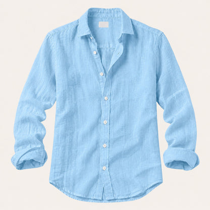 Bratt - Relaxed Coastal Button Shirt | By Mason & Reed London