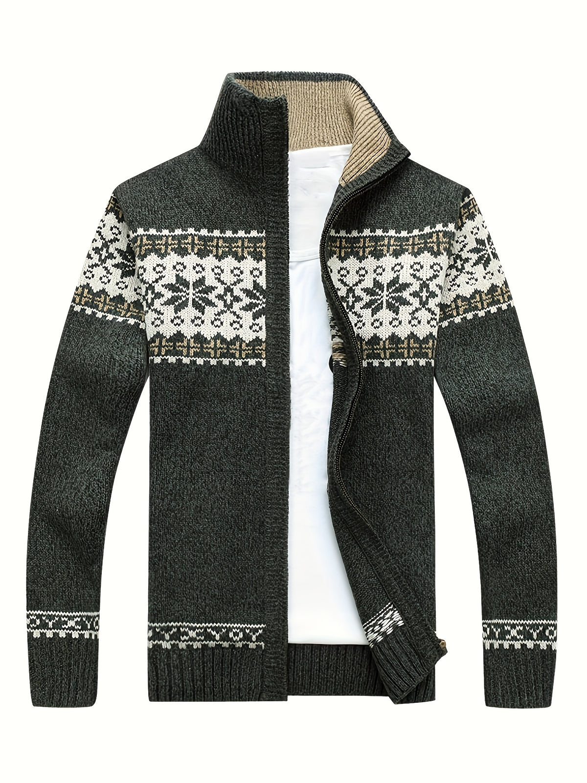 Abraham - Heritage Patterned Cardigan | By Mason & Reed London