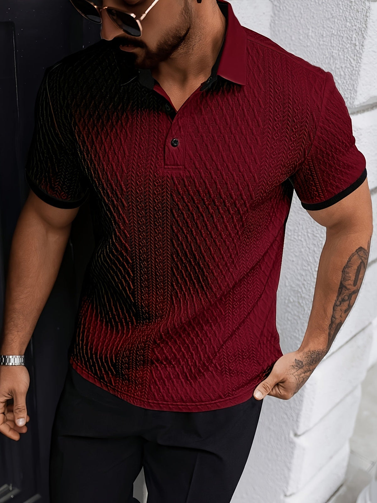 Rory - Polo Shirt with a Collar | By Mason & Reed London