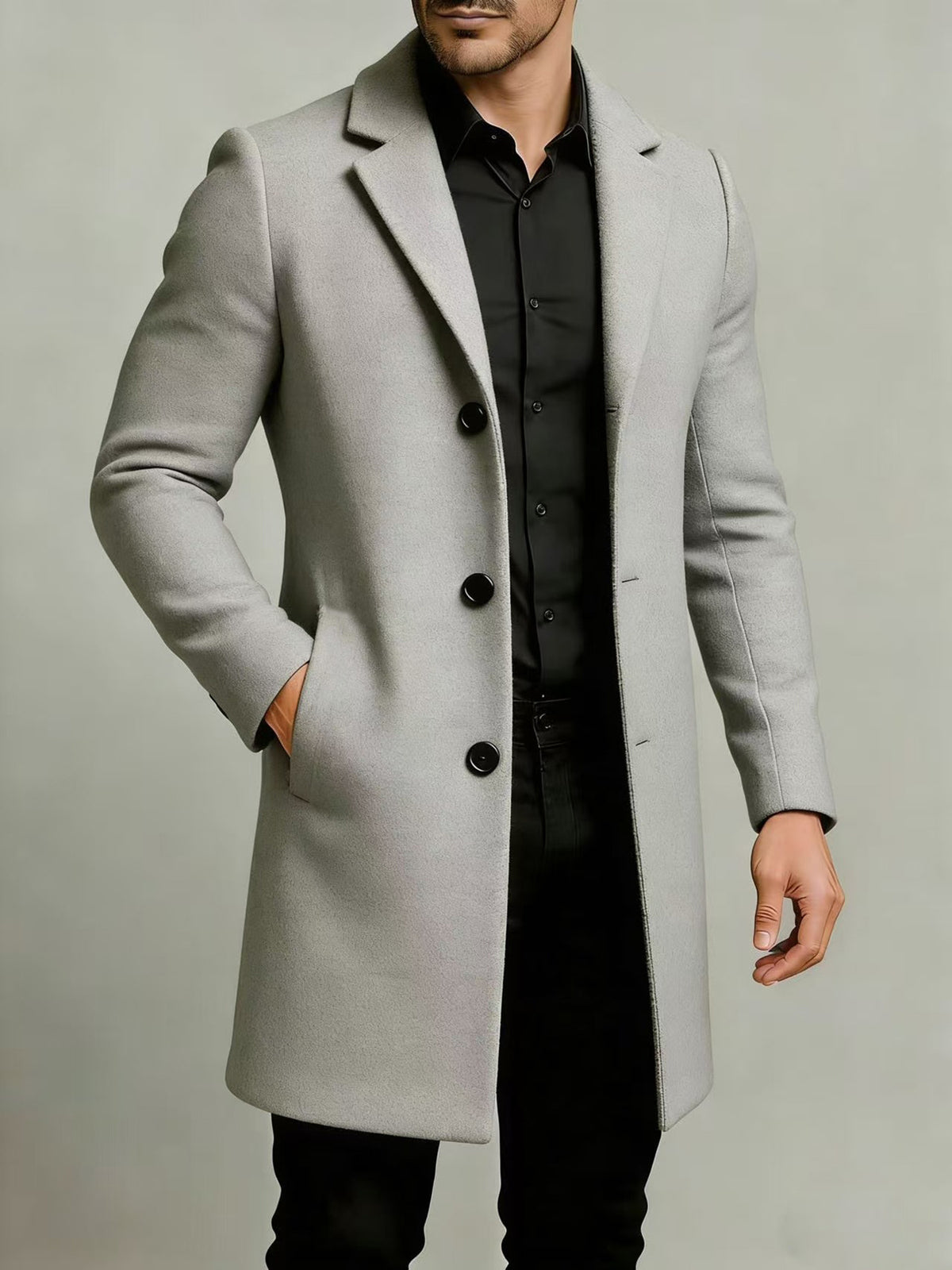 Kristopher - Business Casual Overcoat | By Mason & Reed London