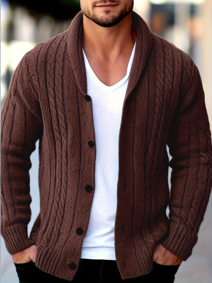Larry - Casual Knit Cardigan | By Mason & Reed London
