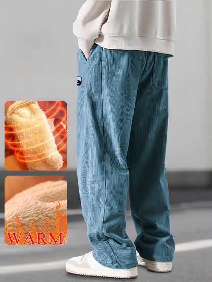 Darin - Warm Relaxed Winter Trousers | By Mason & Reed London